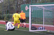 Five-a-side Football Tournament: The 2007 Prague Masters - A fine save by Slepi Kone in the final but to no avail.