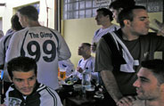Five-a-side Football Tournament: The 2007 Prague Masters - All teams enjoy a well deserved pint!